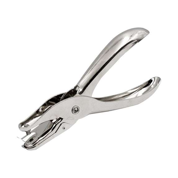 Clearance Under $0.94! 1PC Paper Hole Punch, Single Hole Puncher for Crafting & Organizing, Metal, for Scrapbooking & DIY, (3mm, Silver)