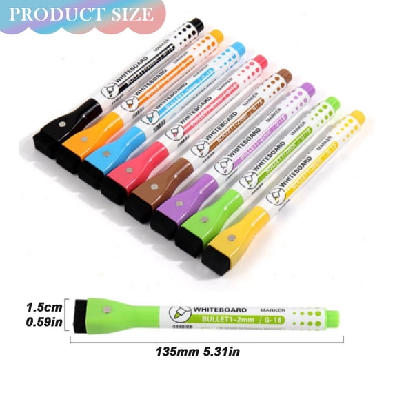 Clearance Under $0.99! 1PC Whiteboard Marker Pen, 10ml Dry-Erase Ink for Portable Mini Whiteboards, Plastic, for Office & Home, (One Size, Yellow)