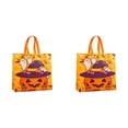 thumbnail image 1 of Clearance Under $1.09 Halloween Bags with Handles for Kids Reusable Non-Woven Candy Bags for Trick or Treat, 1 of 5
