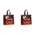 thumbnail image 1 of Clearance Under $1.09 Halloween Bags with Handles for Kids, Reusable Non-Woven Trick-or-Treat Candy Bags, Halloween Party Favor Tote Bags, 1 of 5