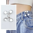 thumbnail image 1 of Clearance Under $1.09 Pant Waist Tightener Adjustable Jean Button Pins No Sewing Required for Jeans Skirts and Pants, 1 of 4