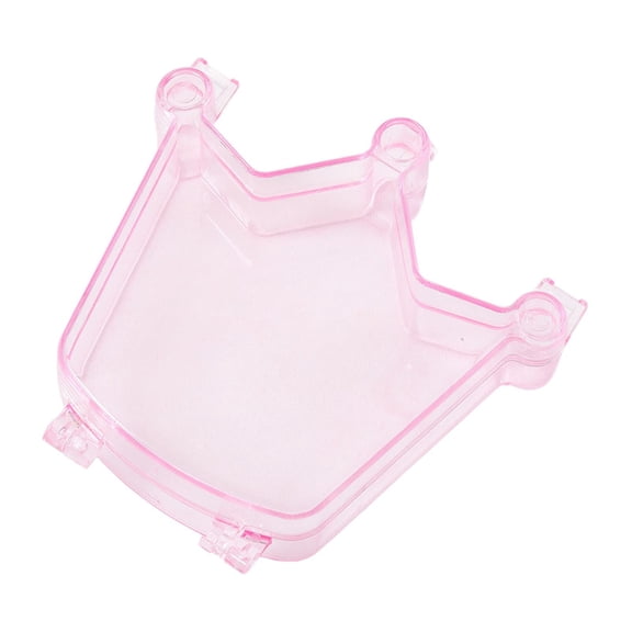 Clearance Under $1.1, 1 Pack Heart-Shaped Valentine Candy Jar, Pink Plastic Storage Container, Decorative Sweets Box