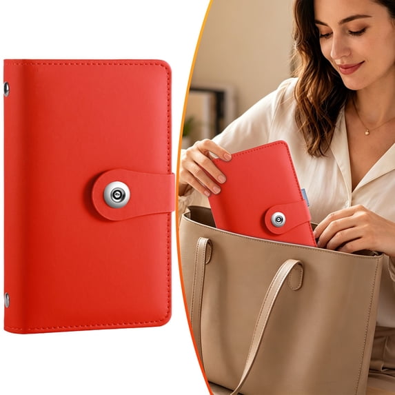 Clearance Under $1 100 Envelope Challenge Savings Binder with Lock A6 Budget Planner