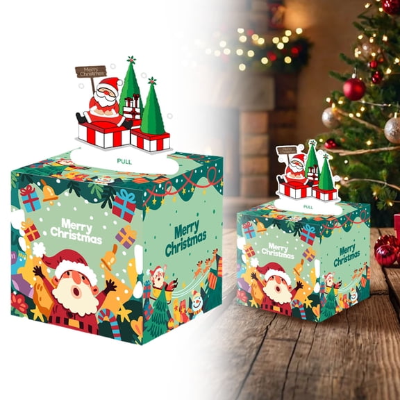 Clearance Under $1.14! Christmas Pull Box Money Holder Surprise 19
