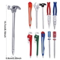 thumbnail image 1 of Clearance Under $1.19! 1PC Novelty Tool Ballpoint Pen, Funny Hardware Shape Writing Instrument, Plastic, for Fun & Gifting, (16cm, Red), 1 of 5