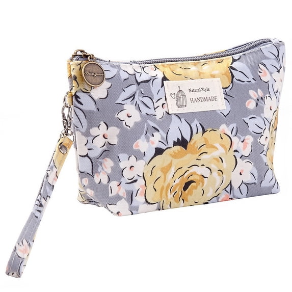 Clearance Under $1.29! Cosmetic Storage Bag Printing Ladies Portable Clutch Travel Wash Bag