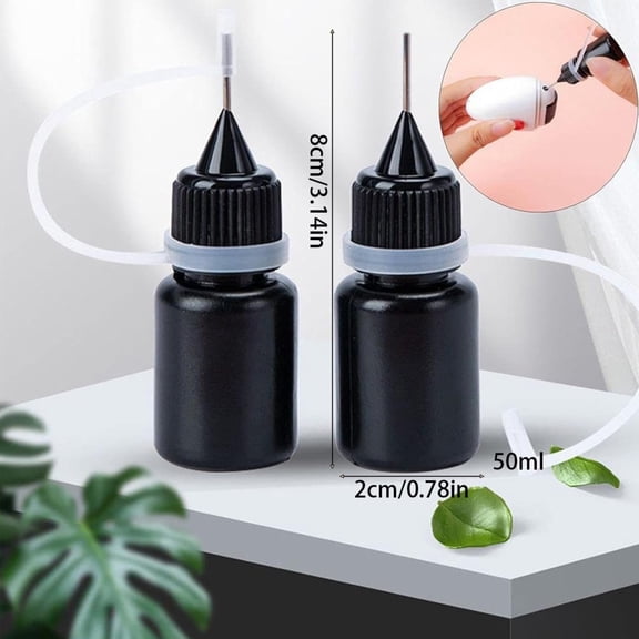 Clearance Under $1.39! 1PC Stamp Ink Charger, 5ml Black Printing Ink Refill for Seals & Stamps, Durable, for Office & Home, Black, One Size