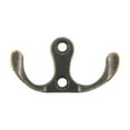 thumbnail image 1 of Clearance Under $1.44! 1PC Wall Mounted Coat Hook, Double Prong Vintage Hook for Hats & Scarves, Metal, for Home & Kitchen, (One Size, Silver), 1 of 4