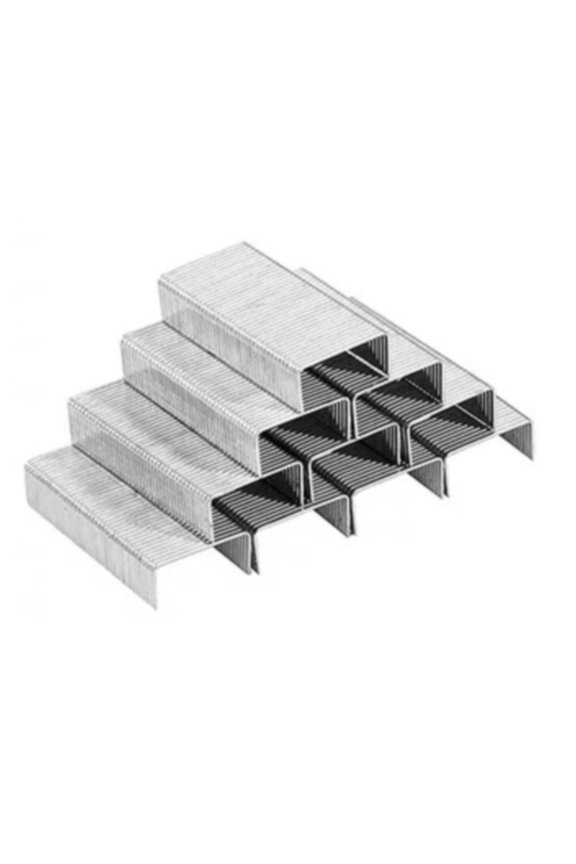 Clearance Under $1.54! 1000PCS Universal Staples, 24/6 Standard Size for Office & Home Use, Metal, for Staplers & Binding, (One Size, Silver)