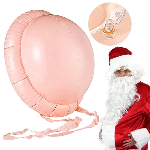 Clearance Under $1.56! Inflatable Belly Stuffers Role Play Costume Prop for Halloween Christmas Party