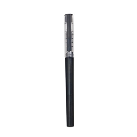 Clearance Under $1.64! 1PC Liquid Ink Rollerball Pen, 0.5mm Extra Fine Point Quick-Drying, Plastic, for Journaling & Drawing, (14cm, Black)