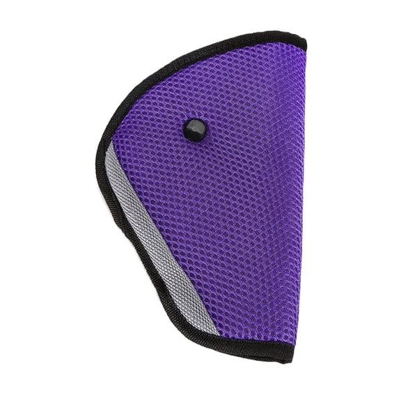 Clearance Under $1.74! 1PC Child Seat Belt Adjuster, Soft Protector Cushion for Car Safety, Breathable, for Kids, Purple, One Size