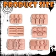 thumbnail image 1 of Clearance Under $1.86! 1PC Halloween Candy Mold, Silicone Baking Pan with Pumpkin & Bat Shapes for DIY Desserts, Silicone, (One Size, D), 1 of 4