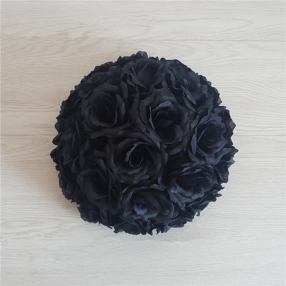 Clearance Under $1 Artificial Flower Ball Artificial Flower Ball For Wedding Centerpiece Hanger,Plastic (B) (1Pc)