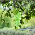 thumbnail image 1 of Clearance Under $1 Artificial Grape Cluster Mini Faux Grape Bunch Pvc For Fairy Garden Landscape Dollhouse Miniature (C) (1Pc), 1 of 9