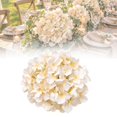 thumbnail image 1 of Clearance Under $1 Artificial Hydrangea Heads, Dense Realistic Flower Heads for DIY Arrangements, Beige, 1 of 6