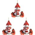 thumbnail image 1 of Clearance Under $1 Christmas Snowman Hanging Ornament Festive Flat Acrylic Snowman Christmas Tree Decoration for Mantel, 1 of 5