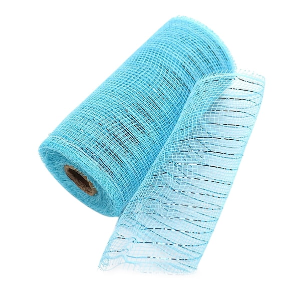 Clearance Under $1 | Decorative Mesh Ribbon Roll for Wreath Swag Bow and Gift Wrapping