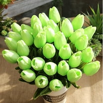 Clearance Under $1 FNGZ Artificial Flowers Bouquet,Artificial Flowers Bouquet Floral Wedding Bouquet Party Home Decor,Artificial Tulips