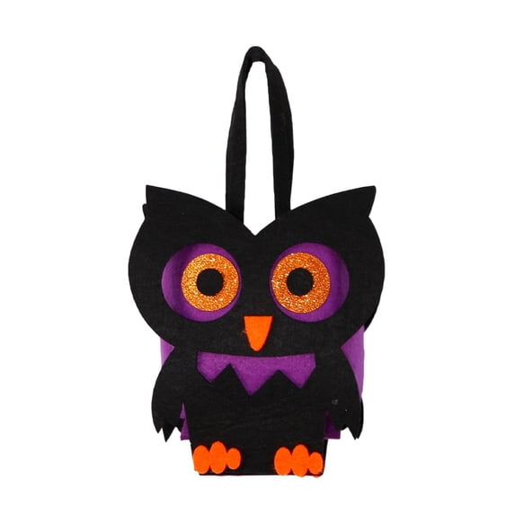 Clearance Under $1 Halloween Candy Bag, Reusable Trick or Treat Tote, Classroom Favor