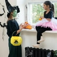 thumbnail image 1 of Clearance Under $1 Halloween Trick-or-Treat Bag, Pumpkin Candy Tote for Kids, 1 of 5