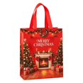 thumbnail image 1 of Clearance Under $1 Holiday Gift Tote, Non Woven Bag with Handle for Presents Style A, 1 of 4