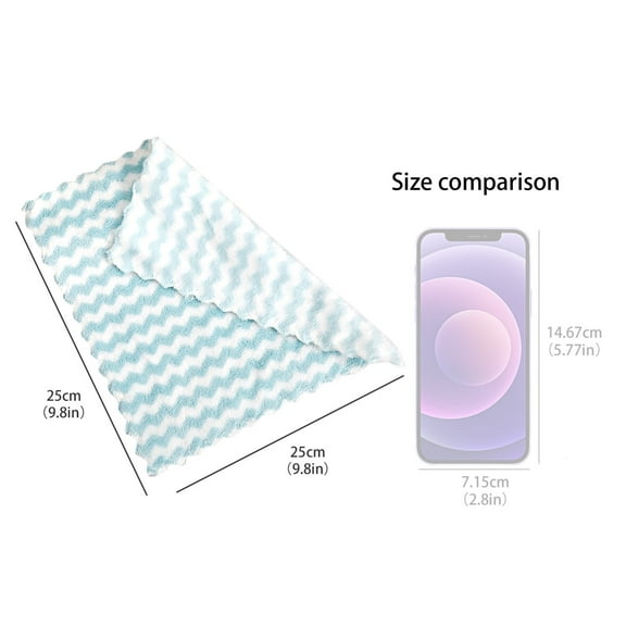 Clearance! Under $1 Kitchen Tool Tableware Dish Towel Wash Cloth Cleaning Cloth Wiping Rag