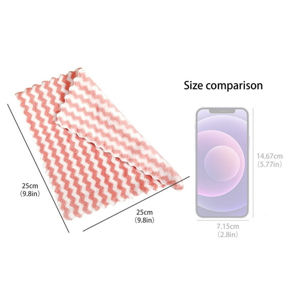 Clearance! Under $1 Kitchen Tool Tableware Dish Towel Wash Cloth Cleaning Cloth Wiping Rag