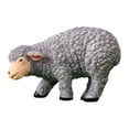thumbnail image 1 of Clearance Under $1 Miniature Sheep Figurine, Style D Realistic Resin Animal Decor, 1PC Handmade Farmhouse Desktop Ornament for Home Office Shelf, 1 of 5