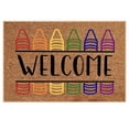 thumbnail image 1 of Under$1 PEONAVET Door Mat Summer Floor Mats Door Mats Outdoor Doormat Classroom Decor Teacher Welcome Mat For Outdoor And Indoor Uses, Home Decor, 16x24IN, 1 of 2