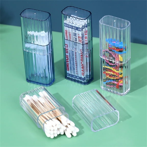 Clearance! Under $1 Portable Transparent Storage Box Travel Organizer Expert