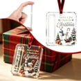 thumbnail image 1 of Clearance Under $1 Sparkle Acrylic Christmas Money Holder – Tree Hanging Ornament for Gift Cards and Cash Presents, 1 of 5