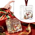 thumbnail image 1 of Clearance Under $1 Sparkling Acrylic Christmas Ornament – Cash or Gift Card Holder for Tree Hanging and Holiday Gifting, 1 of 5