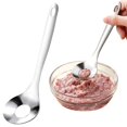 thumbnail image 1 of Clearance Under $1 Stainless Steel Meatball Spoon with Smooth Non-Stick Surface for Homemade Meatballs and Fish Balls, 1 of 5