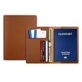 thumbnail image 1 of Clearance! Under $1 "Stylish Leather Passport Wallet Available In Nine Gorgeous Colors for Seeking Functionality and Fashion" for Decor Brown, 1 of 4
