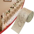 thumbnail image 1 of Clearance Under $1 Velvet Christmas Ribbon with Glitter Merry Christmas Lettering - 2 Meters, 1 of 5