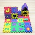 Clearance Under 10.00 Byikun Outdoor Rug 36Pcs Number Alphabet Puzzle