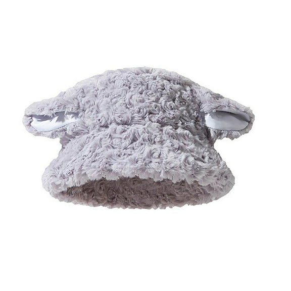qolati Bucket Hat for Women Cute Ear Faux Fur Bucket Hat Winter Warm Fisherman Soft Fuzzy Sherpa Bucket Hat