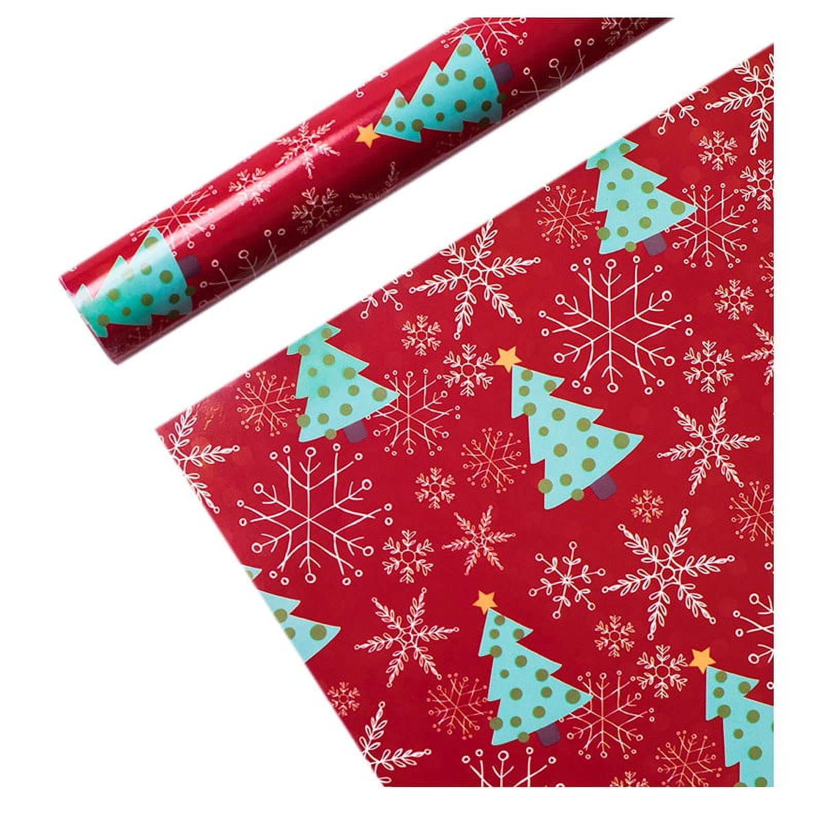 Clearance Under $10 5PCs ( 75cmX50cm)Single-sided Christmas Wrapping ...