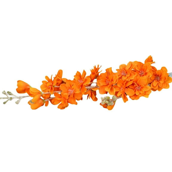Clearance Under $10 Artificial flowers, Artificial Ajacis Flowers Long Stem Larkspur Flower Table Kitchen Home Garden Wedding Decoration