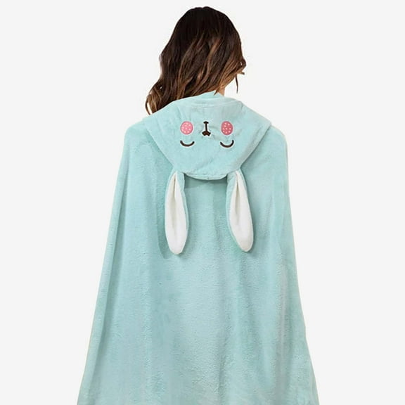 Clearance Under $10 Bath Towel Coral Fleece Hooded Towel With Design For Babies