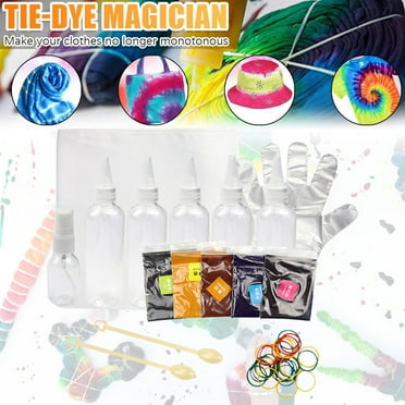 Clearance Under $10 Boxed Set Tie-dye Gift Family DIY Clothing Handmade Set Home DIY Multicolor