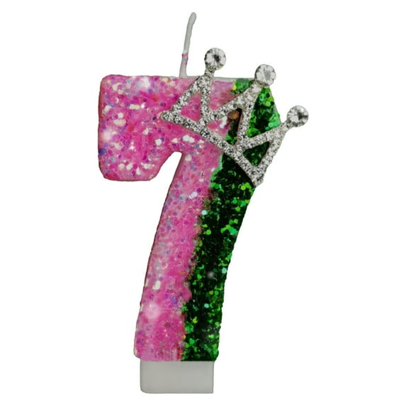 Clearance Under $10 Candles & Holders, Witch Birthday Candle And Green Number Candle Witch Glitter Cake Topper For Birthday Anniversary Decorations