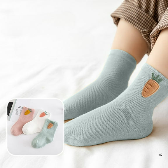 Clearance Under 10$! Children's Socks Spring And Summer Children's Socks Baby Socks Boys Solid Color Socks Children's Socks