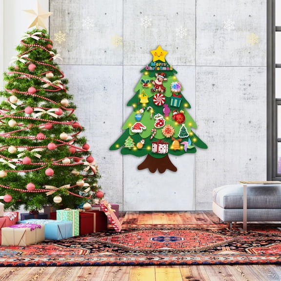 Clearance Under $10 Christmas Tree for Toddlers Montessori Christmas Tree with Lights for Toddlers D