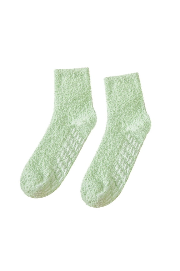 Clearance Under 10$! Comfortable Breathable Glued Non Slip Mid Length Yoga Socks