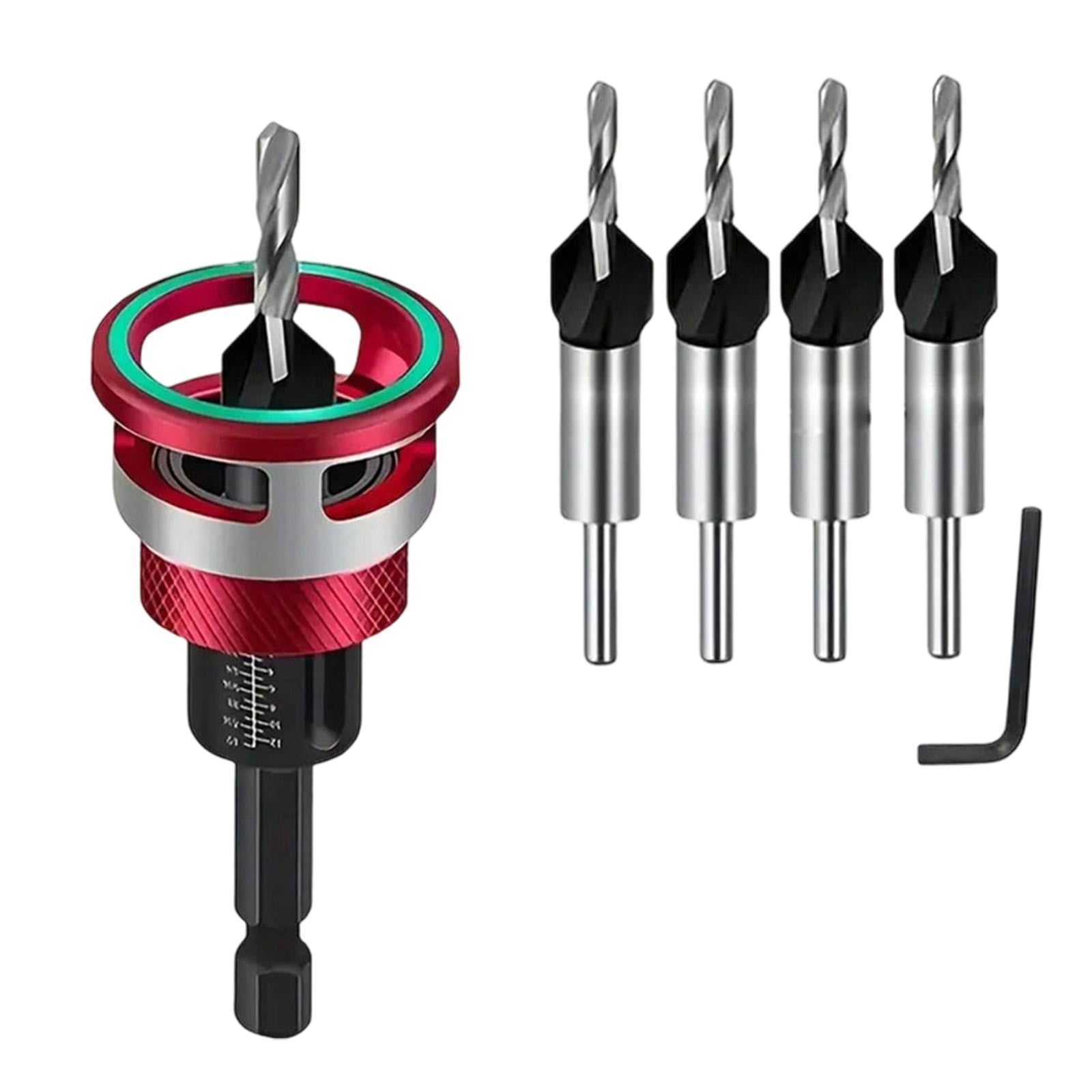 Clearance Under $10 Counterbore Drill Bit, Depth Stop Drill Bit for ...
