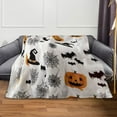thumbnail image 1 of Clearance Under $10 Cute Blanket Halloween Lightweight Throw Blanket Women Men Soft Cozy Sofa Living Room Bed Blanket Kids Girls Boys All Season, 1 of 7