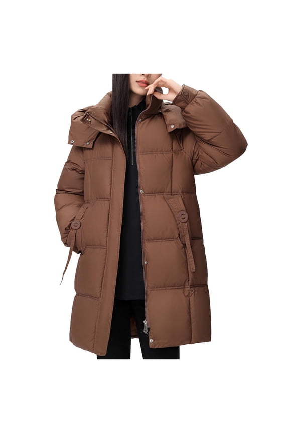 Fashion Plus Size Jackets for Womens Winter Warm Long Sleeved Solid Color With Pocket Lapel Jacket