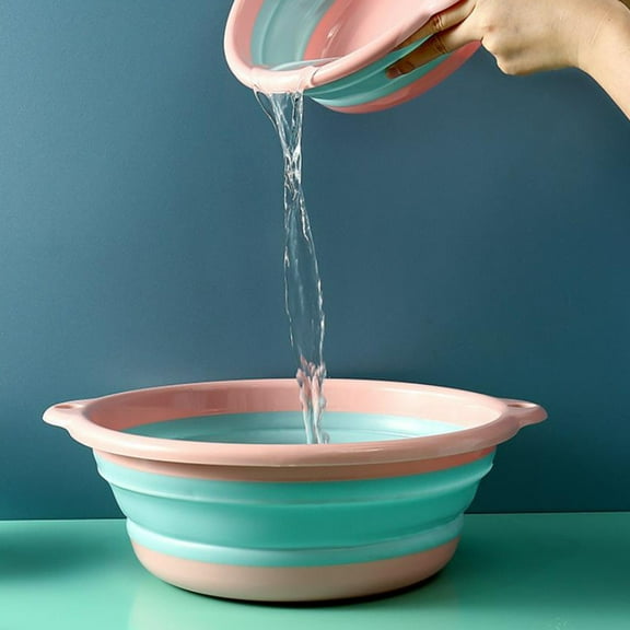 Clearance Under 10$! Foldable Large Household Simples Foot Bath Bucket Massage Foot Bath Bucket Portable Footbath Retractable